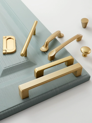 Современный минималистский золотой свет роскошные шкафы ручка ручка для европейской кухонной шкаф для шкаф