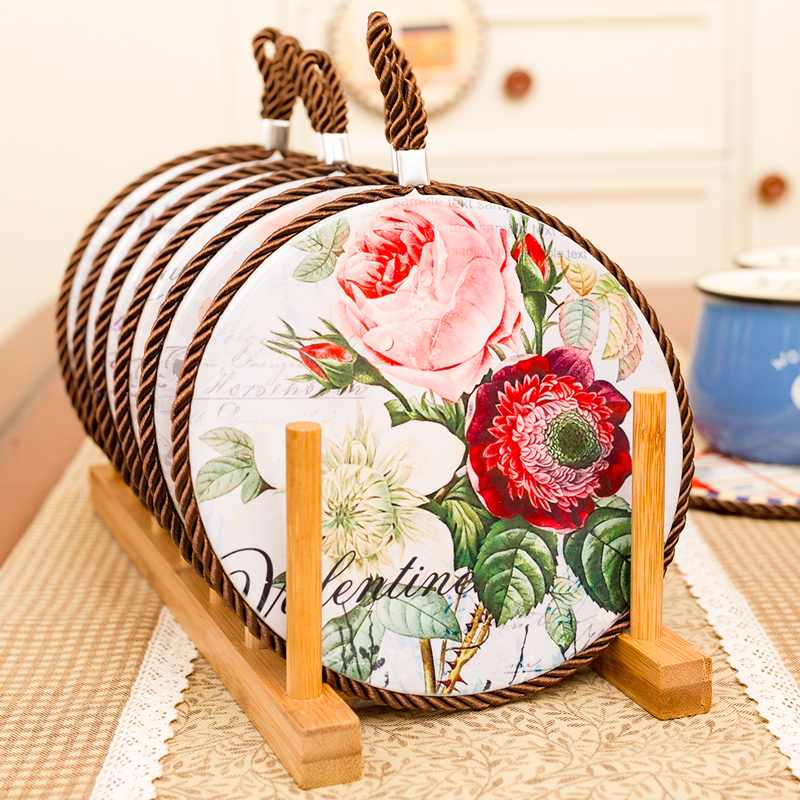 欧式陶瓷防烫垫隔热垫创意耐热