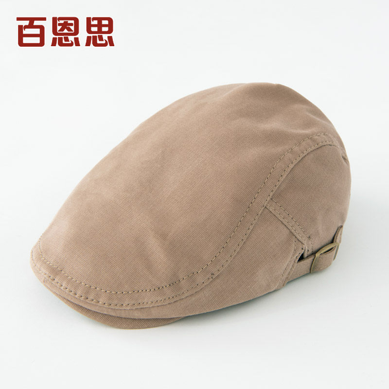 复古报童帽前进帽英伦风男女春夏季出游文艺贝雷帽遮阳帽子鸭舌帽