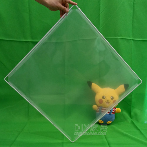 纯透明魔片组合收纳遮挡分隔板