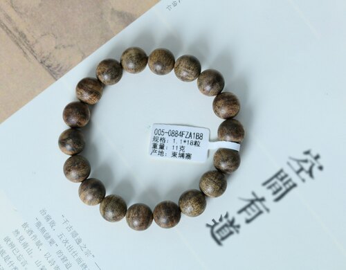 柬埔寨沉香手串1.1*18粒