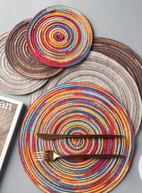 轻奢菜盘隔热垫子餐桌防烫家用防烫垫餐垫碗垫西餐垫装饰餐厅垫子