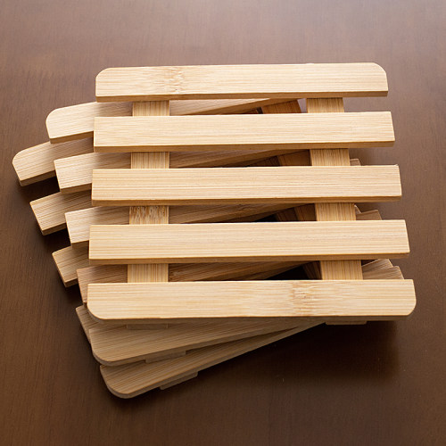 简约竹子防烫垫隔热垫餐垫砂锅垫