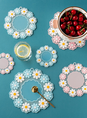 防烫垫餐垫菜盘隔热垫餐桌垫子防烫家用碗垫锅垫杯垫网红桌垫硅胶