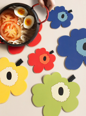 高端高颜值网红防烫垫餐垫菜盘隔热垫桌垫子家用碗垫锅垫杯垫硅胶