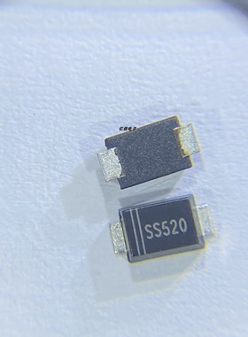 SS520F 超薄SMAF 晶导微 肖特基管 半导体 肖特二极管 丝印SS520
