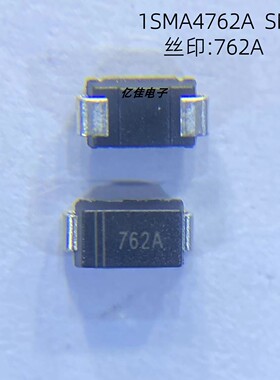 晶导微1SMA4762A丝印762A 1W 82V SMA封装贴片稳压二极管DO-214AC