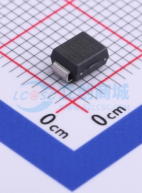 晶导微 ES3AB 丝印:ES3A SMB 3A电流 超快恢复二极管 3K/盘