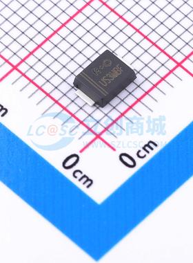 晶导微 US3MBF 丝印U3MB 1000V/3A SMBF 贴片快恢复高效二极管