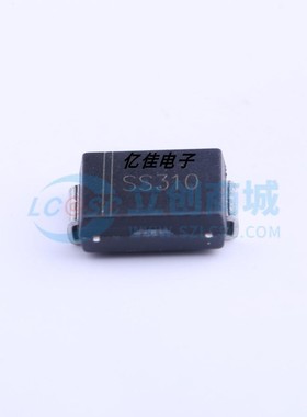 晶导微SS310C丝印SS310 SMC封装 3A电流100V耐压贴片肖特基二极管
