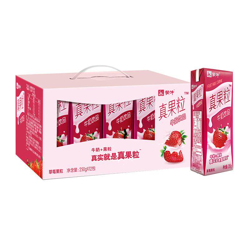 250g'*12瓶,/件蒙牛真含乳饮料