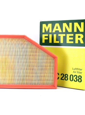 曼牌空气滤清器C28038 新宝马528li 530li 525li 730li 740li