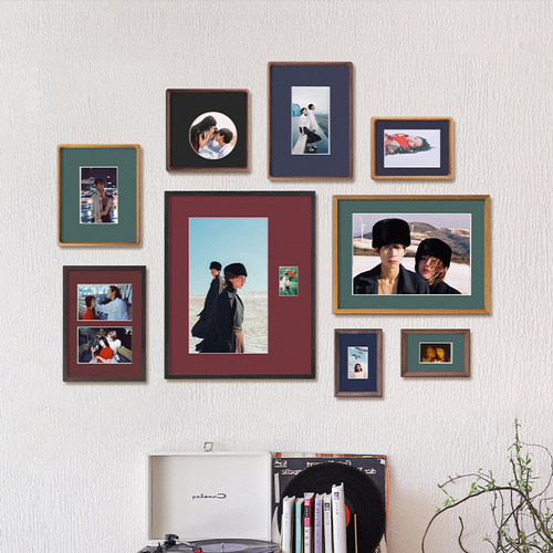 洗照片定制打印简约现代风挂墙