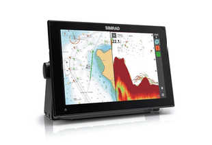 正品西姆拉德NSX-3007只能海图仪鱼探仪高清超大视角触摸屏SIMRAD