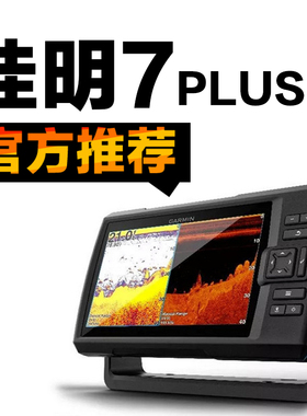 佳明探鱼器350ff650FF250ff进口中文声纳无线手机7cv探头筏钓船钓
