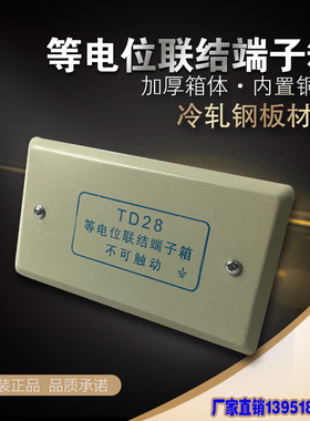 厂价直销TD28等电位端子箱大排铜2MM*20MM工程专用配电箱家用铜排