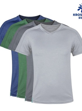 KROSSTORM穿越风暴户外速干锦涤氨男弹力 吸湿排汗T恤110001