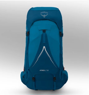 OSPREY小鹰Atmos AG LT气流50L男款大容量防泼水徒步登山双肩背包