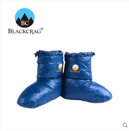 BLACKCRAG/黑岩 超轻羽绒袜 保暖羽绒脚套 户外营地靴 加厚羽绒袜