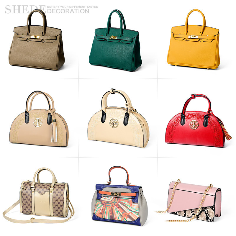 样板房女包衣帽间新中式轻奢手提包挎包家具展厅衣橱饰品陈列摆件