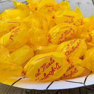 意大利进口爱玛利蜂蜜硬糖 糖果 ambrosoli 蜂蜜糖 喜糖散装半斤