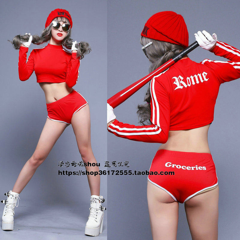 时尚夜店嘻哈女歌手写真摄影服