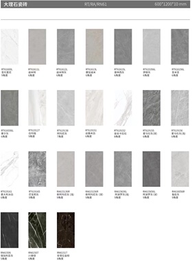 折扣诺贝尔瓷砖600*1200鱼肚灰RA616056R新阿玛尼灰深浅RA615136R