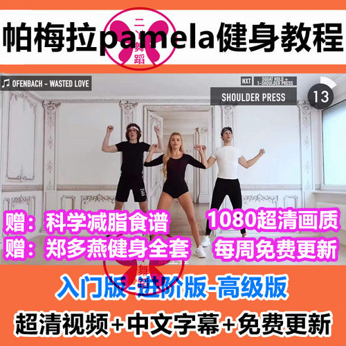 帕梅拉有氧健身减肥瘦身暴汗舞蹈
