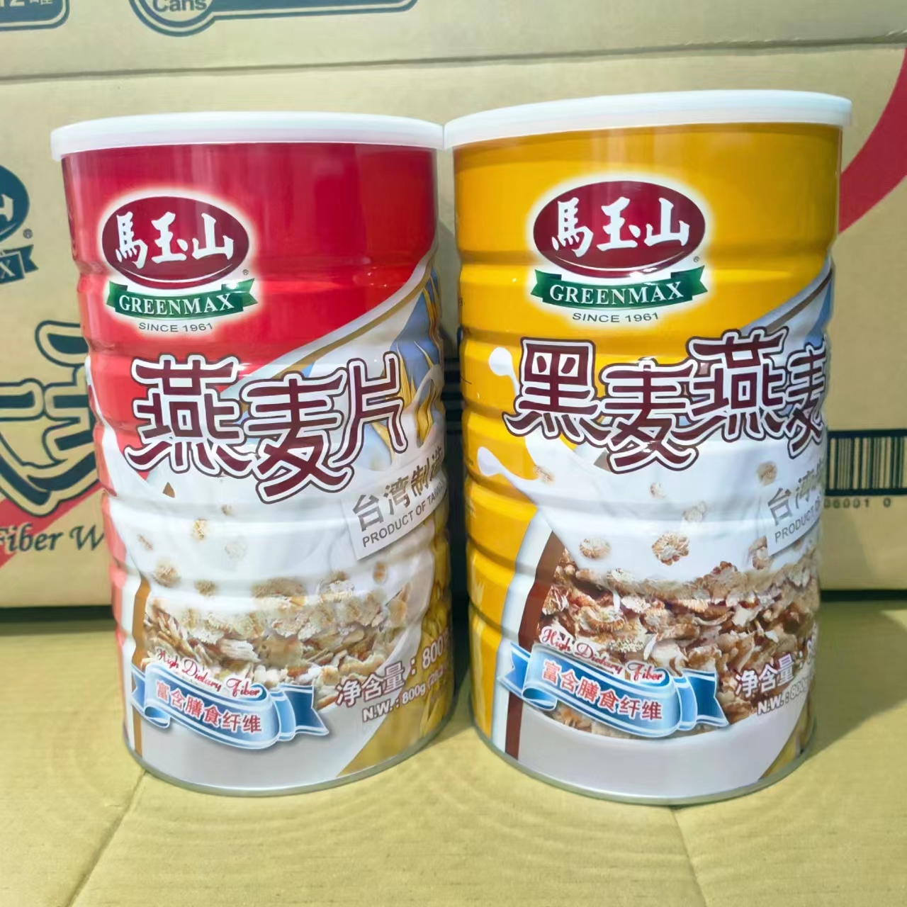 马玉山大燕麦片免煮高纤