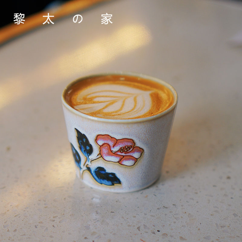 美浓烧进口复古风效果160ml茶杯