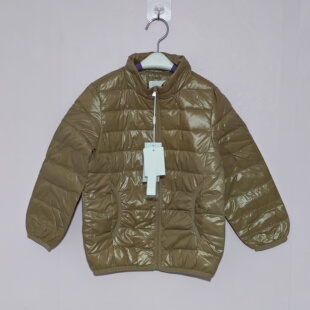 110码古力家儿童轻薄羽绒服男童轻薄羽绒服羽绒外套断码清仓