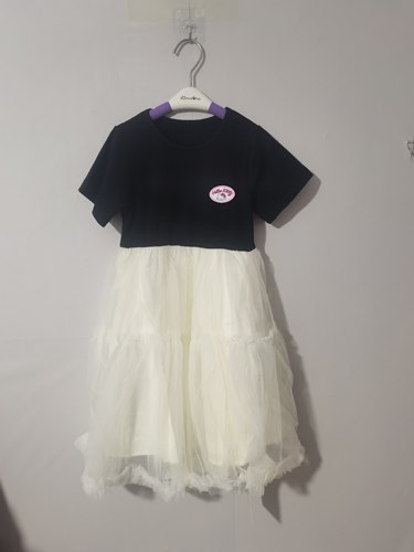 120-160码HelloKitty女童连衣裙夏季儿童短袖连衣裙女生KT猫裙子