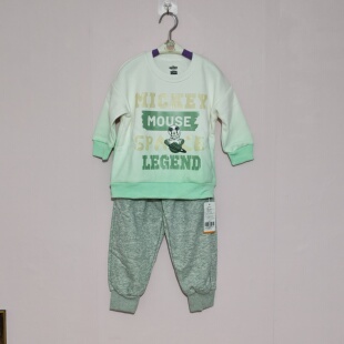 110-150码棉Z儿童运动套装加绒冬春男童卫衣卫裤加绒一体绒薄绒套