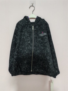 130-150码洛晓米童装品牌女童外套春秋季儿童外套连帽上衣断码清