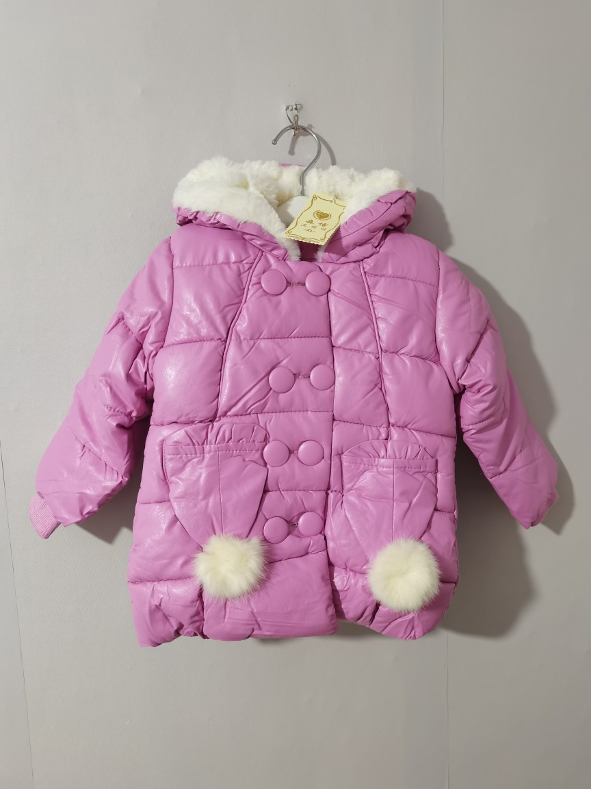 瑕疵80码女童棉衣外套冬季女孩棉服儿童棉袄清仓厚上衣
