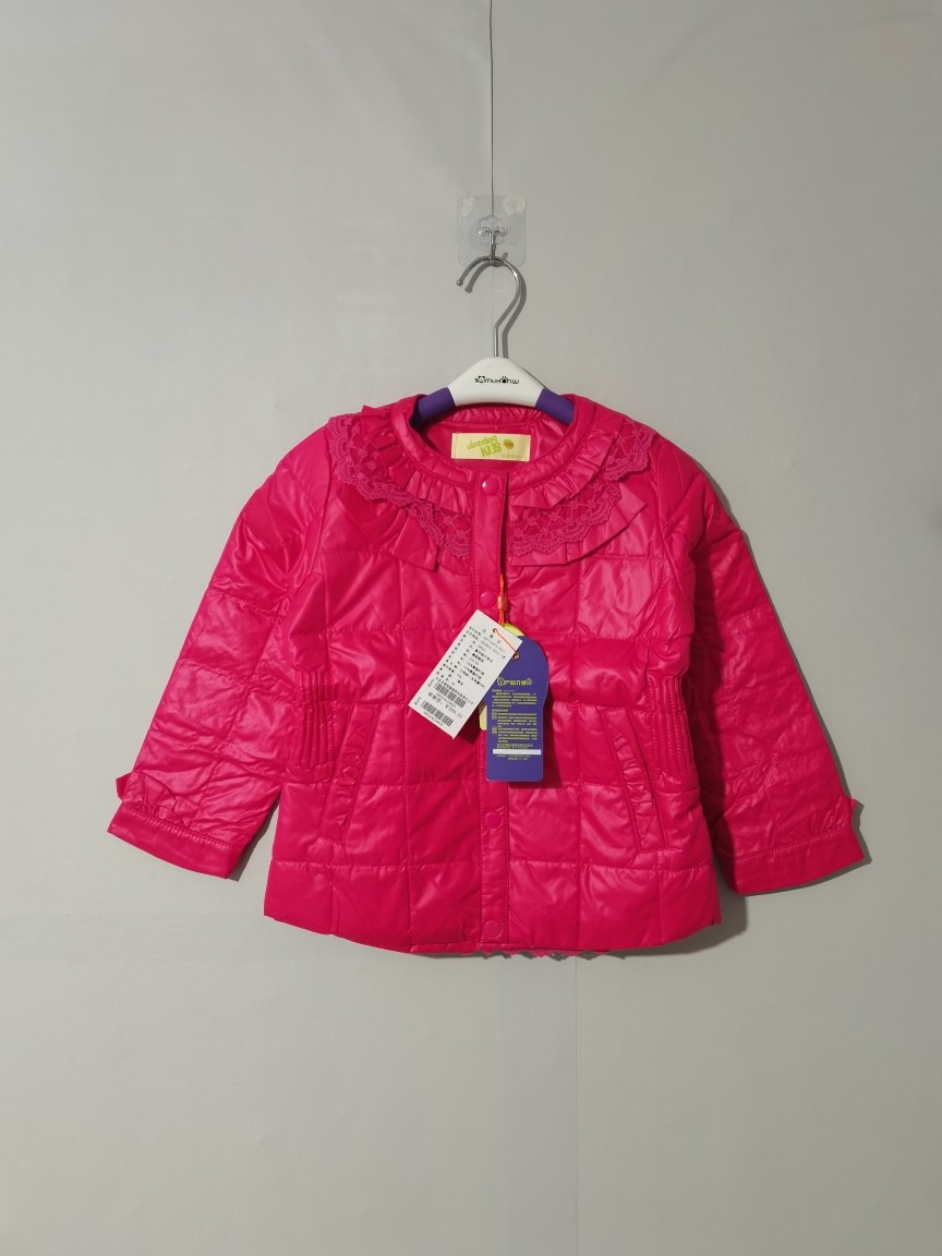 120码女童羽绒服黛姿靓彩品牌儿童羽绒内胆女孩羽绒外套