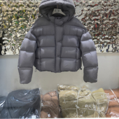 宽松 帽子脱卸龟背韩版 同款 加厚90白鸭绒羽绒服女云朵泡芙短款