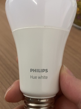 飞利浦灯泡HUE智能灯泡调光灯泡A19/10W黄光220V手机无线桥接控制