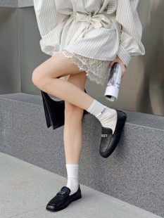 成功鸟2026春季新款英伦风乐福鞋女真皮鞋子百搭休闲鞋女鞋小皮鞋