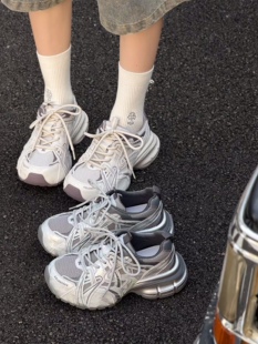 成功鸟2026春新款厚底增高老爹鞋女ins潮鞋子百搭休闲运动鞋女鞋