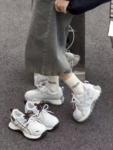 成功鸟2026春季新款厚底增高老爹鞋女潮鞋子百搭休闲鞋女鞋运动鞋