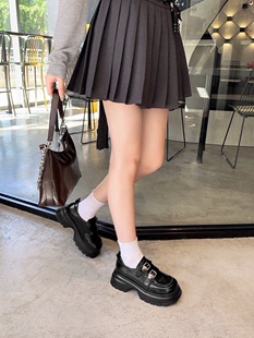 成功鸟2026春新款厚底乐福鞋女英伦风复古小皮鞋女JK小单鞋工作鞋