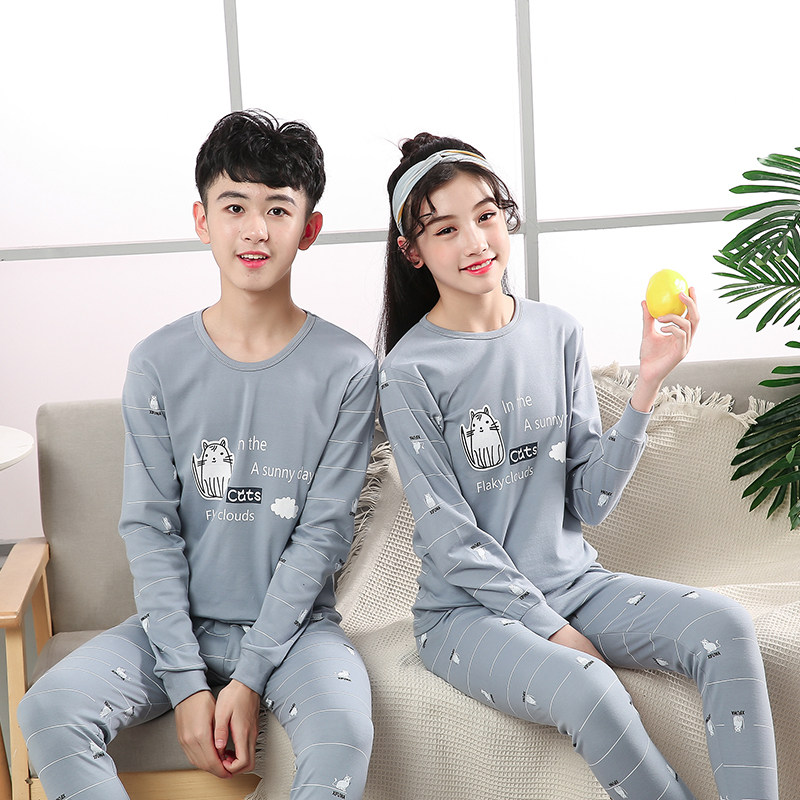 中大童秋衣秋裤纯棉套装男孩女孩青少年睡衣学生儿童保暖内衣,童装/婴儿装/亲子装,内衣套装,淘宝优惠券,粉丝福利购,淘宝优惠卷