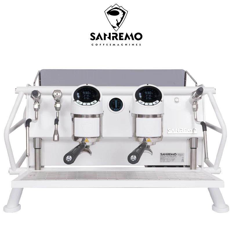 意大利Sanremo/赛瑞蒙Cafe Race率真版意式双头三头半自动咖啡机