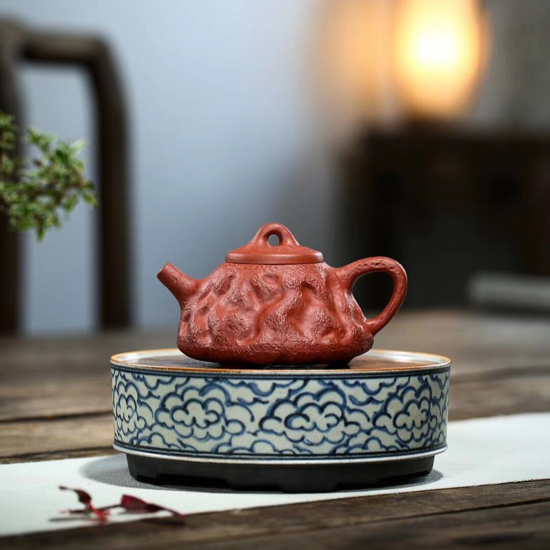 宜兴花器紫砂壶纯手工泡茶壶功夫茶壶
