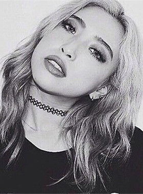 明星同款弹力原宿礼物短项链