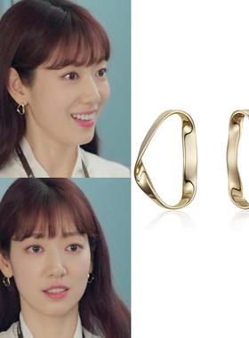 直邮~韩国代购 haesool正品 韩剧来自地狱的法官 朴信惠同款耳环