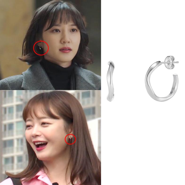 韩国正品代购 综艺running man 全昭旻 朴恩斌同款耳环 韩版耳圈