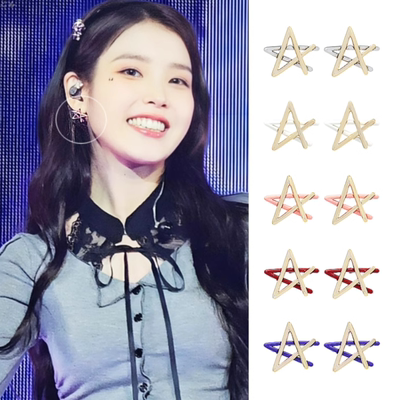 李知恩iu同款耳环JEALOUSY