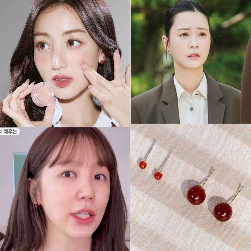 直邮~韩国代购正品 组合TWICE朴志效 郑裕美 尹恩惠同款耳钉 耳环